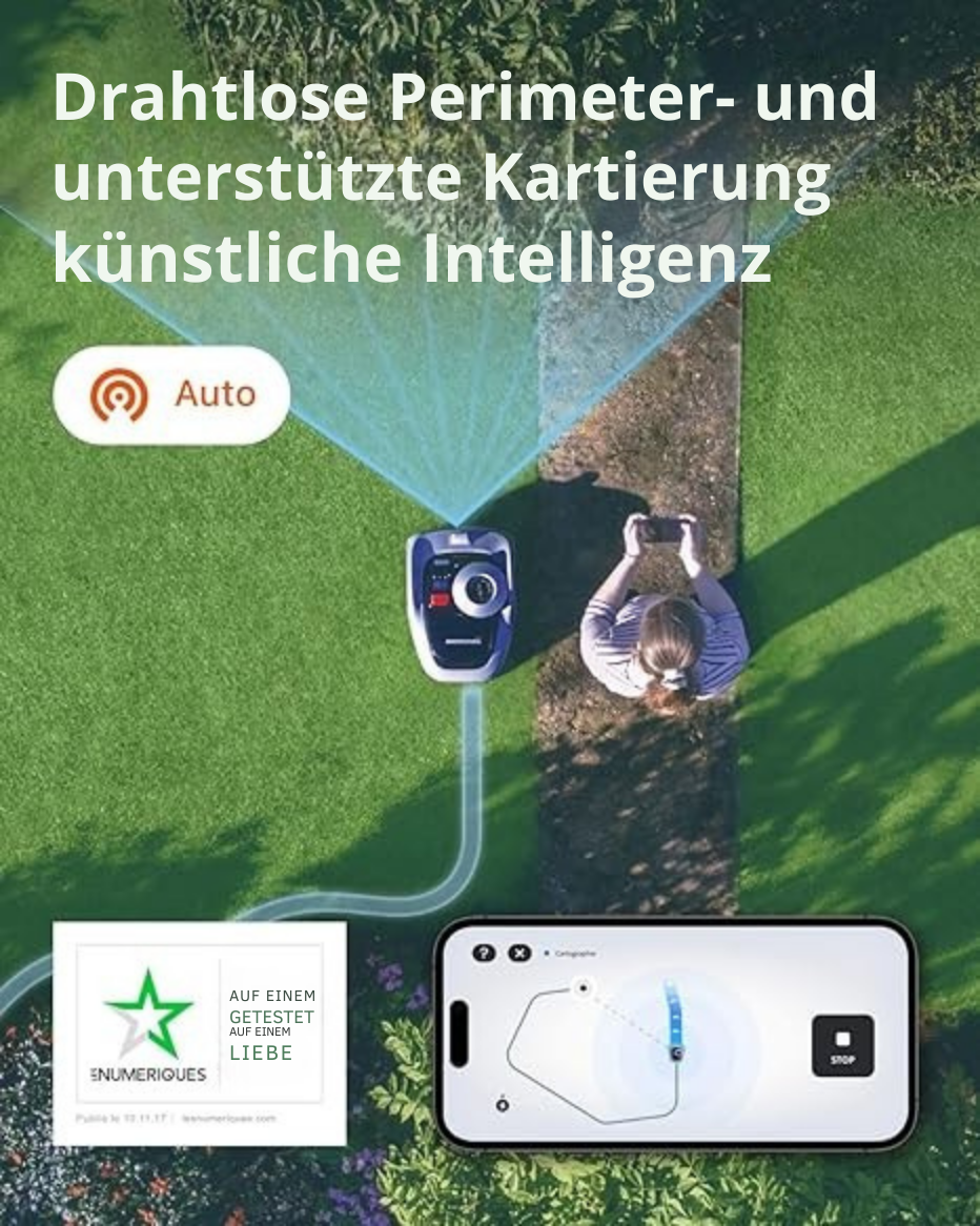 LawNix™ – Autonomer Rasenmäher mit KI-Unterstützung