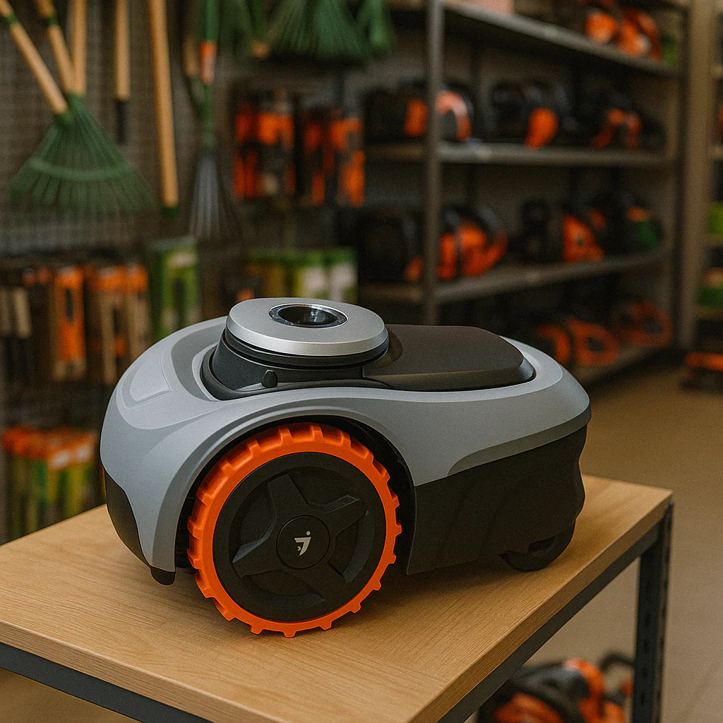 LawNix™ – Autonomer Rasenmäher mit KI-Unterstützung