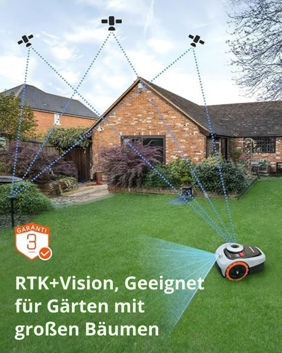 LawNix™ – Autonomer Rasenmäher mit KI-Unterstützung